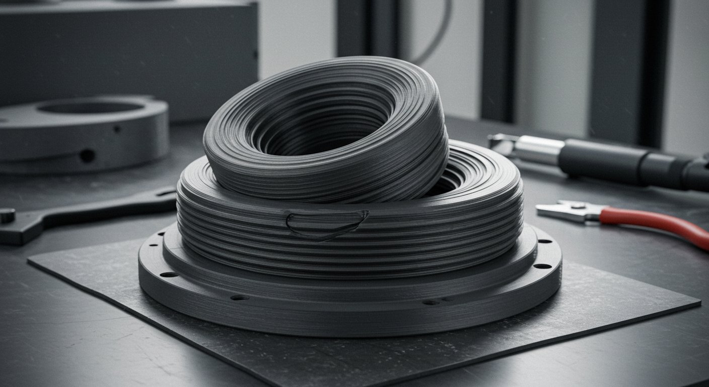 Процесс3D печати амортизаторов и уплотнителей Изготовление амортизаторов с помощью 3D печати