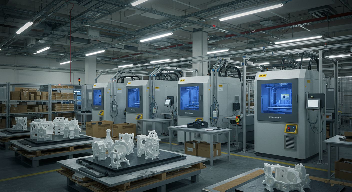 3D печать массового производства прототипов Массовое производство прототипов