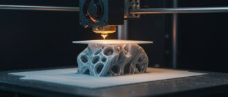 (реалистичная фотография) (Не используй текст и буквы на изображении) : 3d печать, Как послойная печать меняет прототипирование