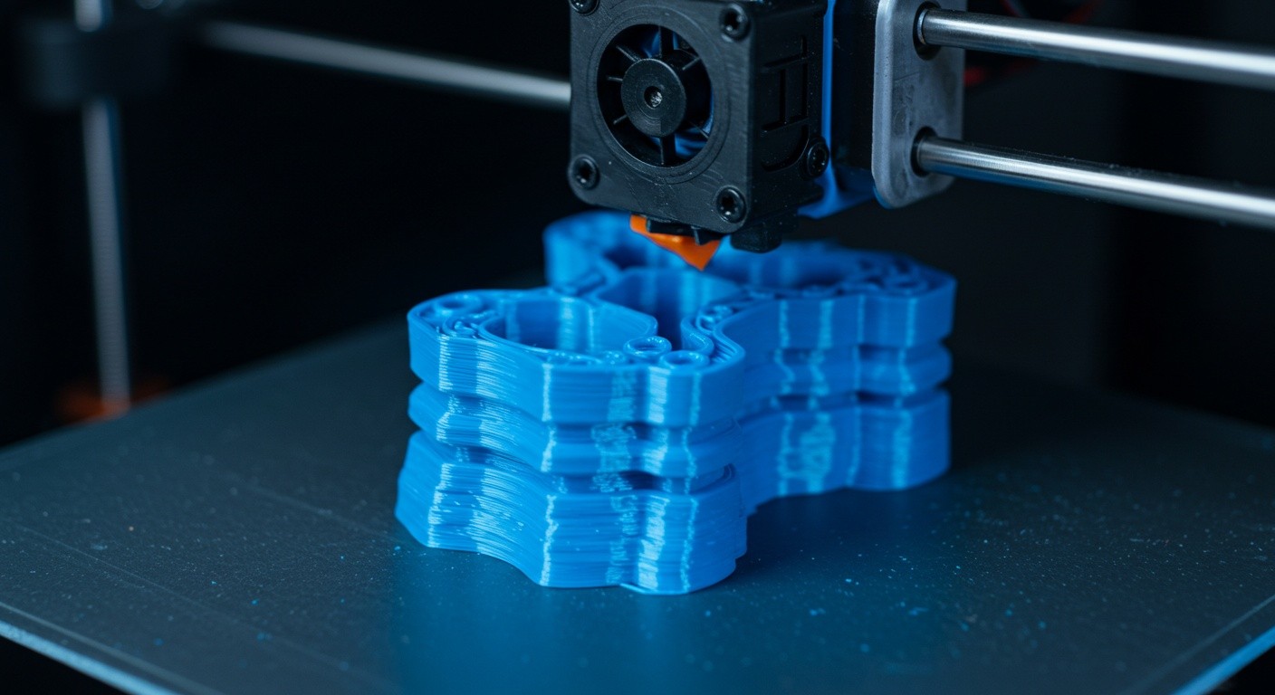 Многоступенчатая послойная печать с изменением высоты слоя Печать с разной высотой слоя