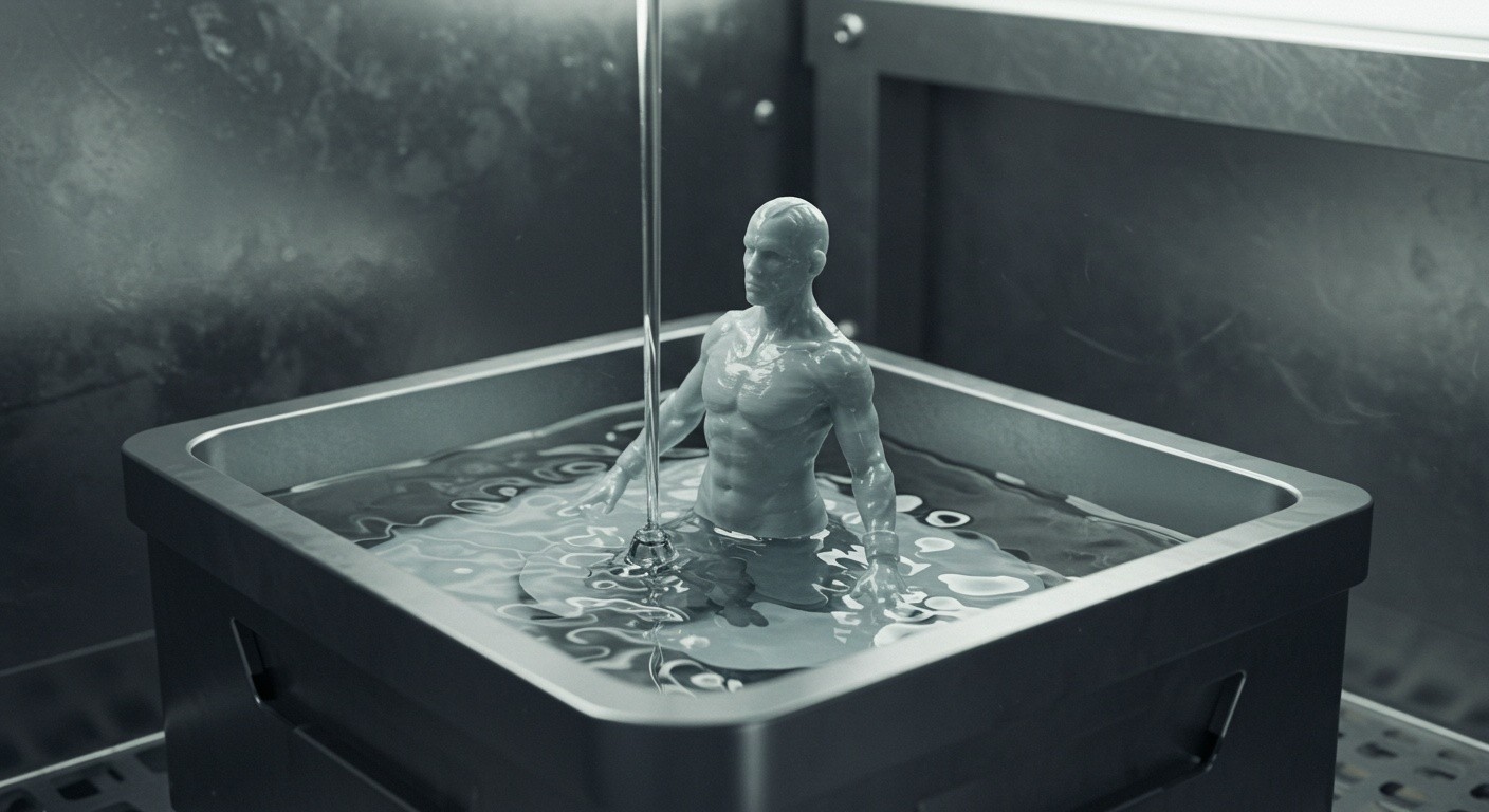 Вакуумное литье фигурок из полимерных материалов