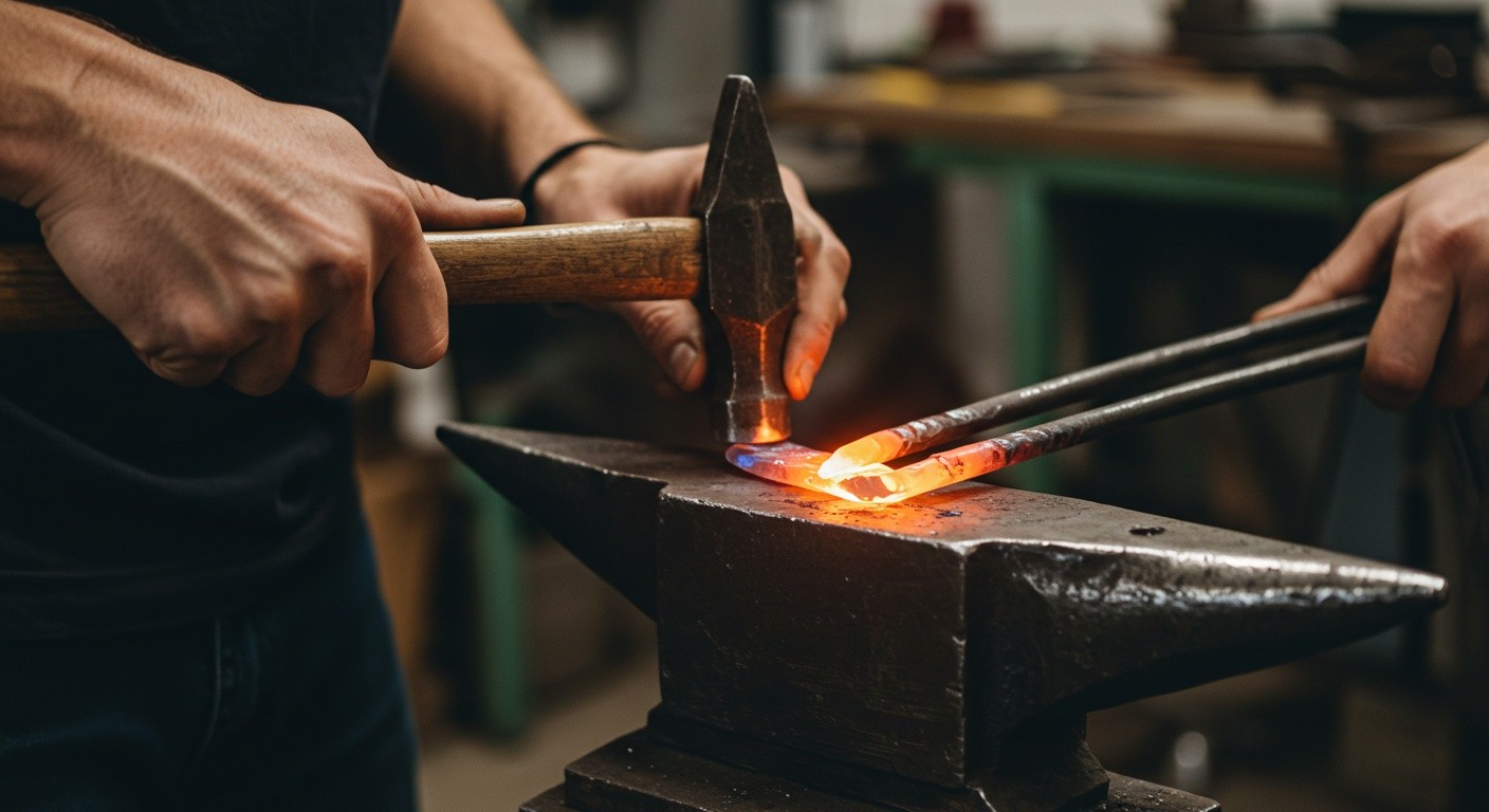 Художественное изделие из кованого металла