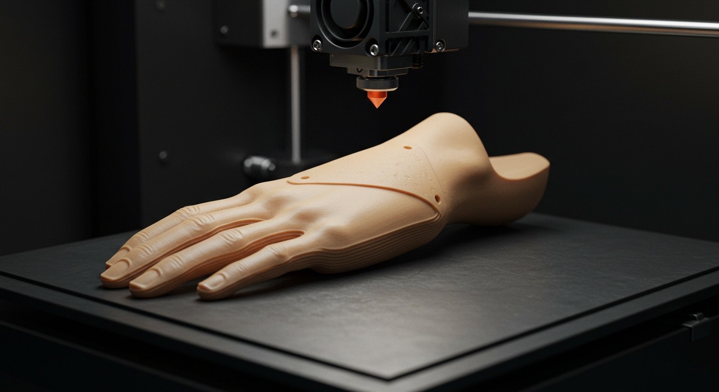 Медицинский протез, напечатанный с помощью 3D печати