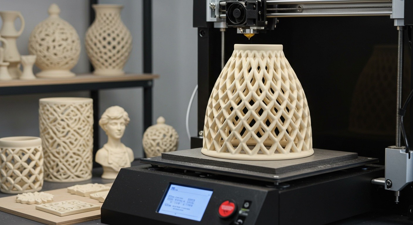 Изготовление декоративных керамических изделий Процесс изготовления декоративных изделий из керамики