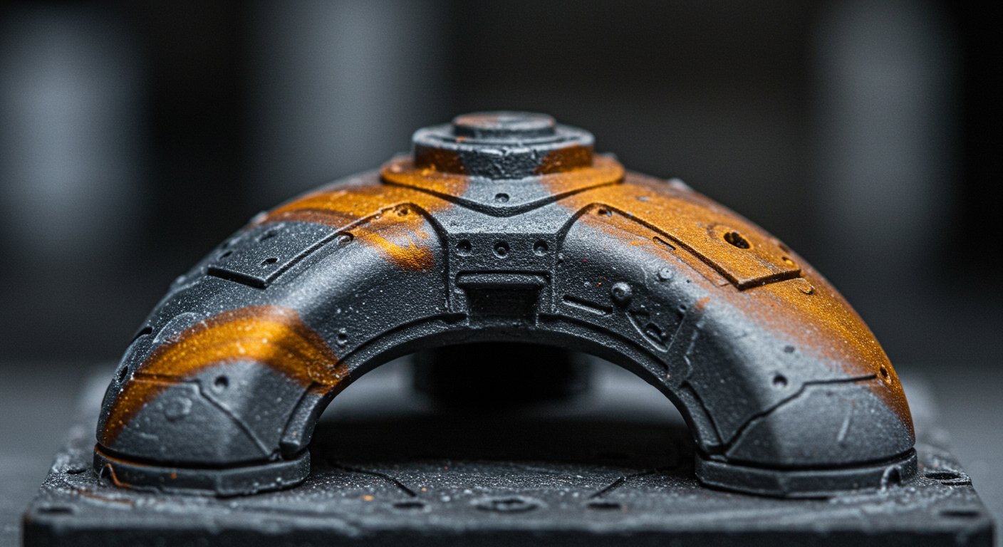 (реалистичная фотография) (Не используй текст и буквы на изображении) : 3d печать, Особенности изготовления изделий из пластика с использованием красок