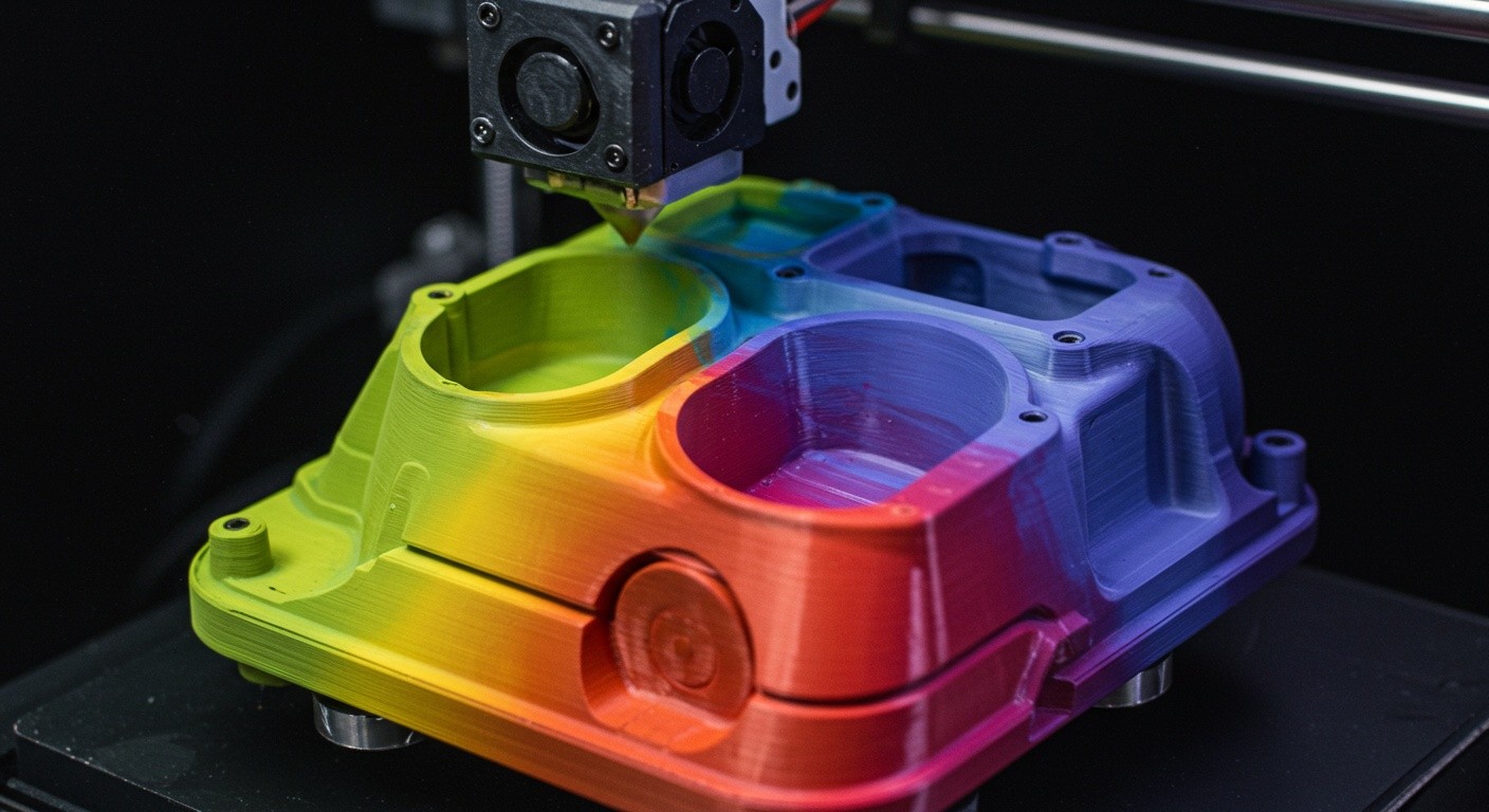 Изделия из пластика с качественным крашенным покрытием