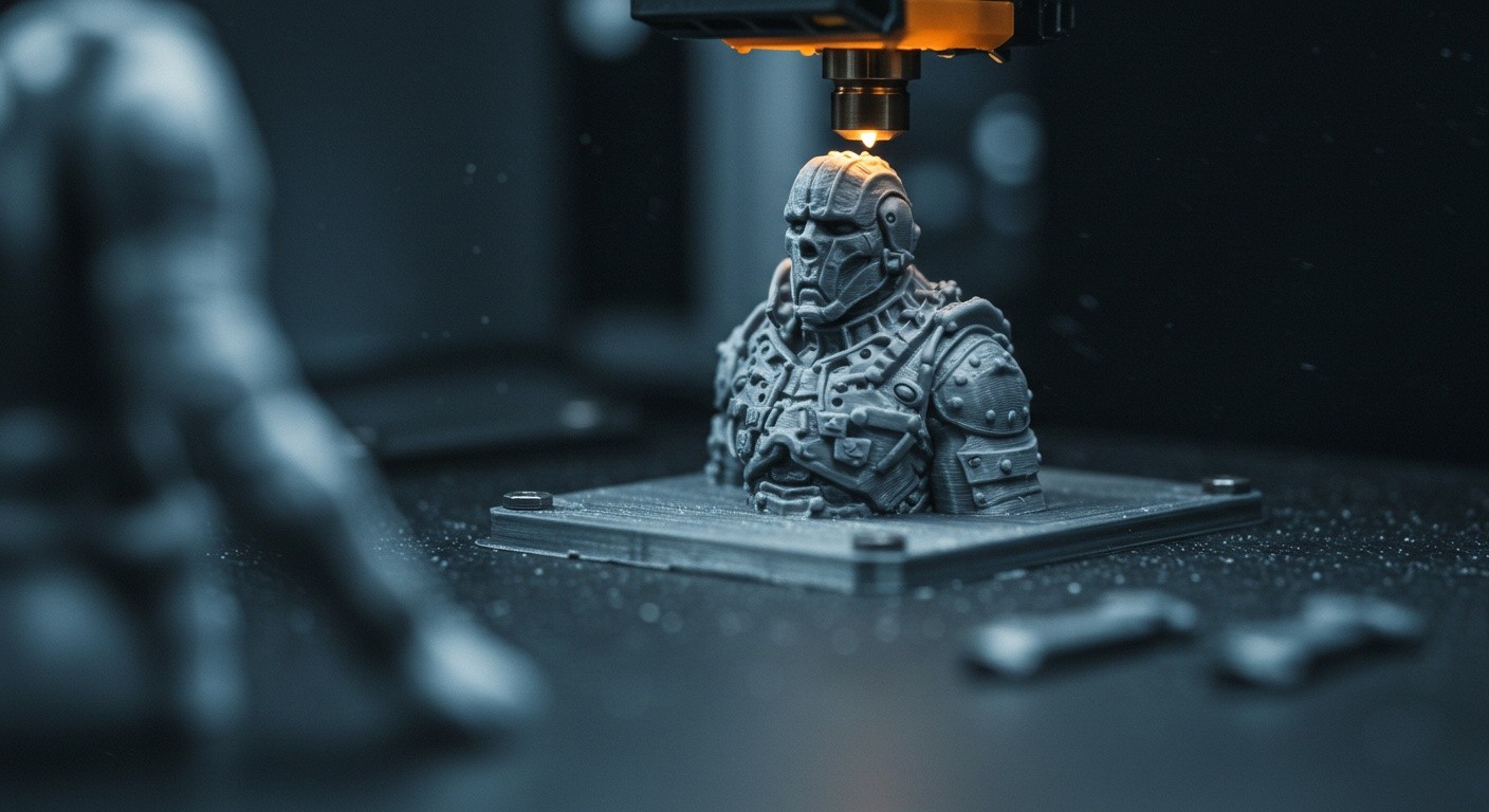 Промышленный 3D-принтер для деталей и фигур