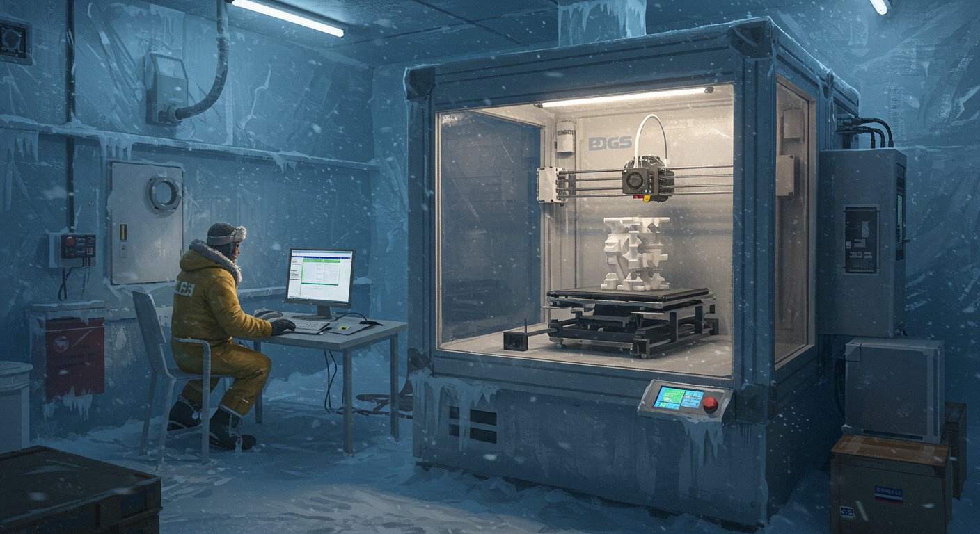 Технологии 3D-печати для экстремальных условий 3D-печать в условиях Крайнего Севера