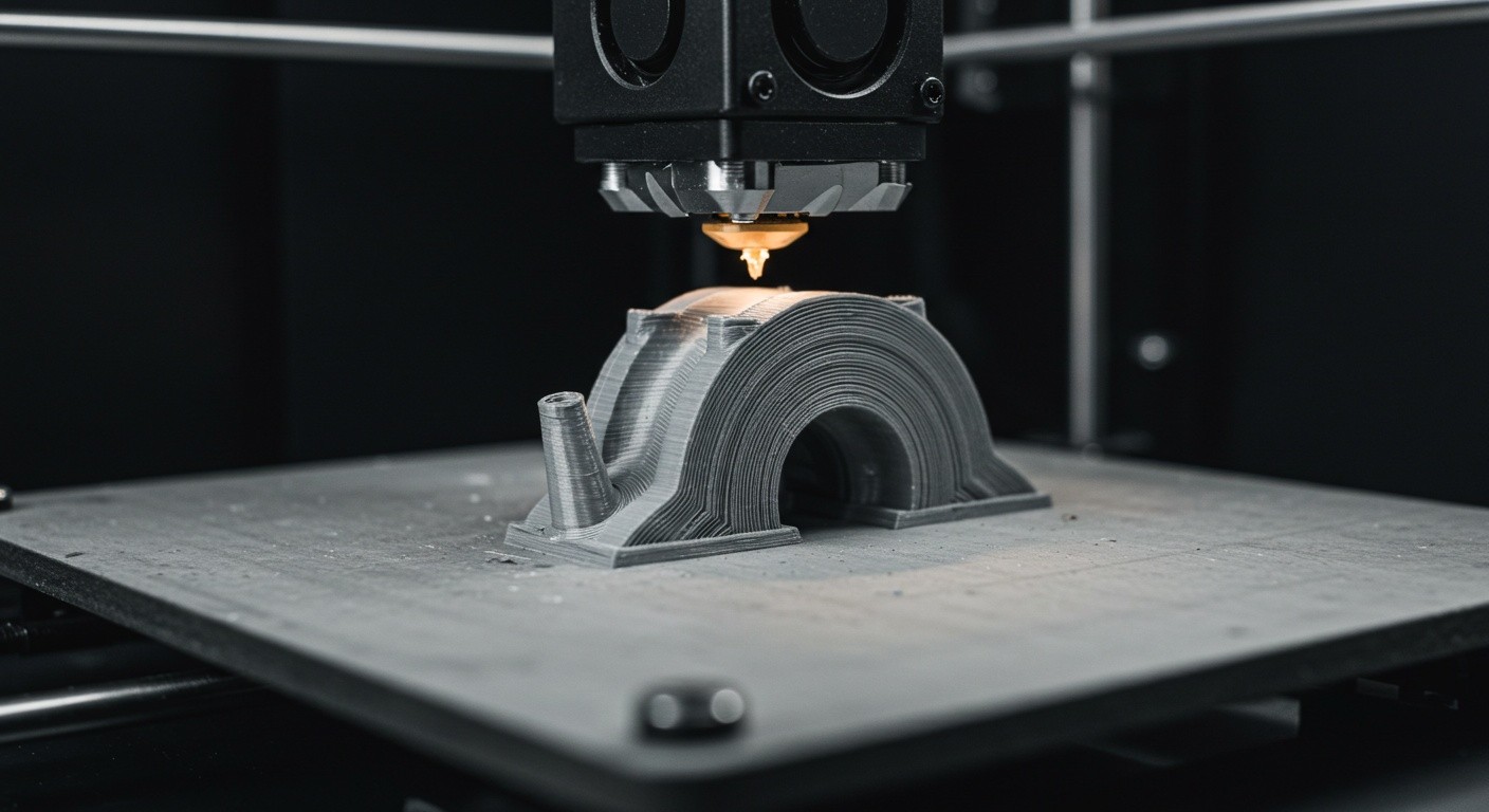 Послойная печать функциональных механизмов