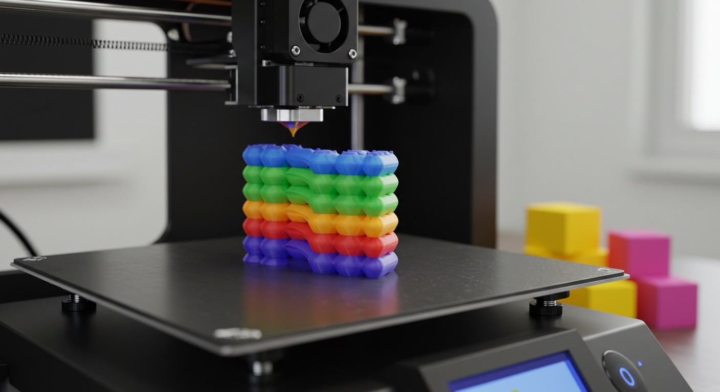 (реалистичная фотография) (Не используй текст и буквы на изображении) : 3d печать, Печать игрушек с безопасными шарнирами