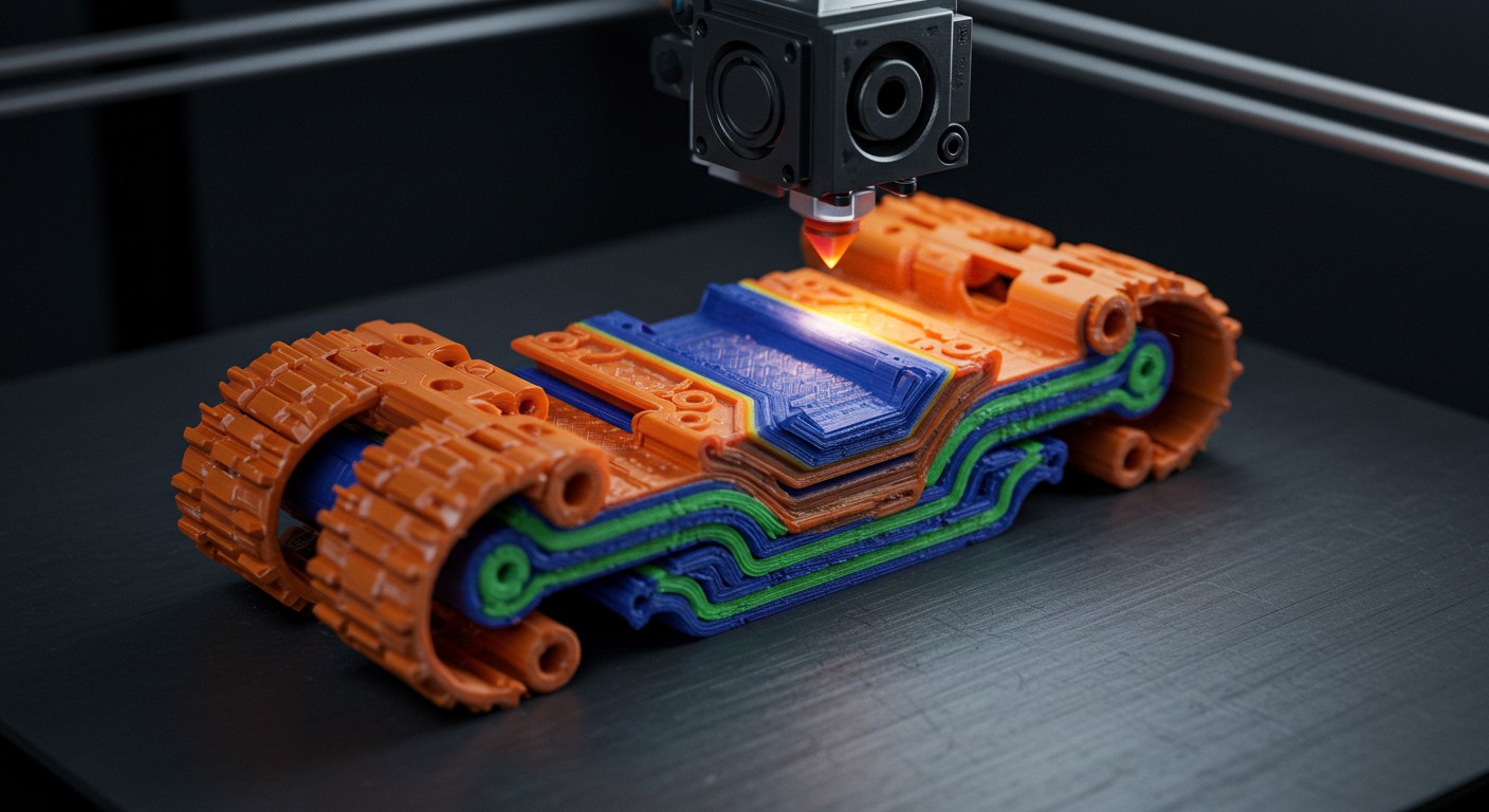 Технология послойной печати в робототехнике Послойная печать деталей для робототехники