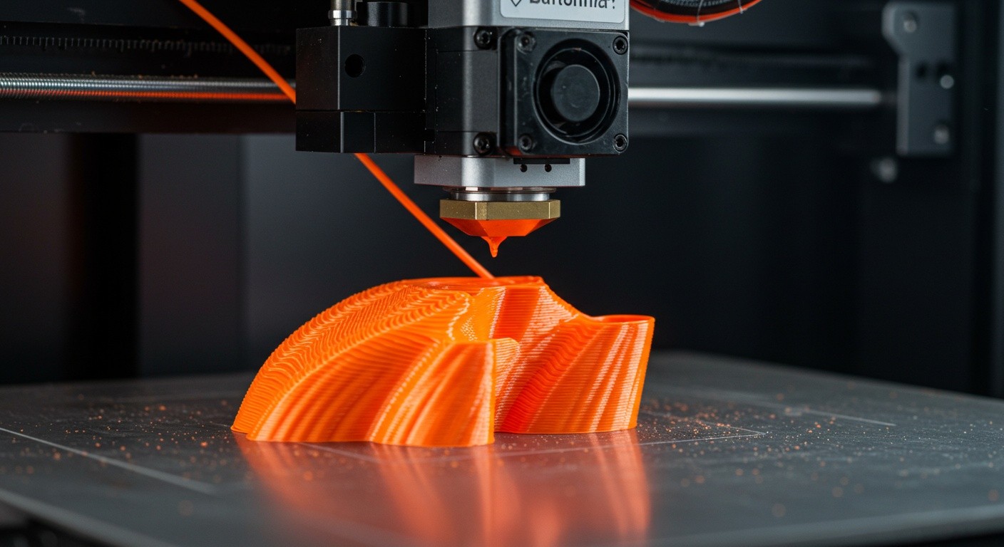 (реалистичная фотография) (Не используй текст и буквы на изображении) : 3d печать, Технологии изготовления изделий из полипропилена