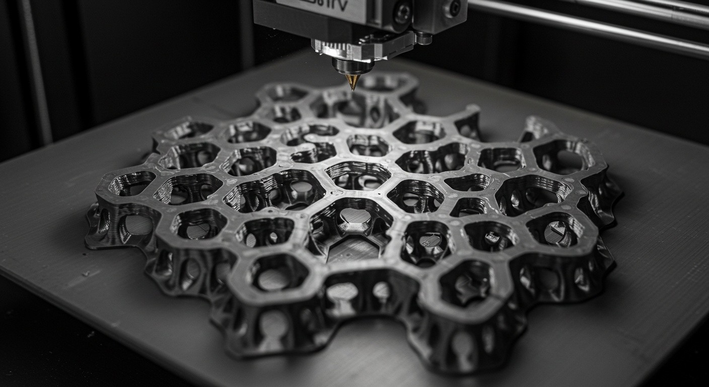 Технология послойной печати сложных каналов Послойная печать сложных внутренних каналов