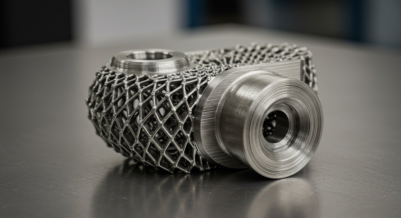 Процесс 3D печати из нержавеющей стали