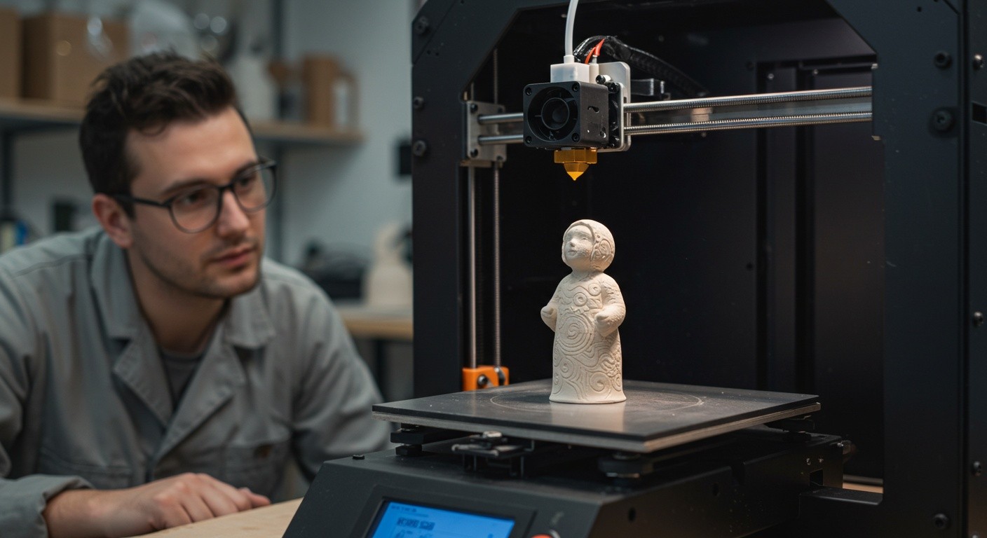 Процесс создания уникальных керамических статуэток Уникальные керамические статуэтки