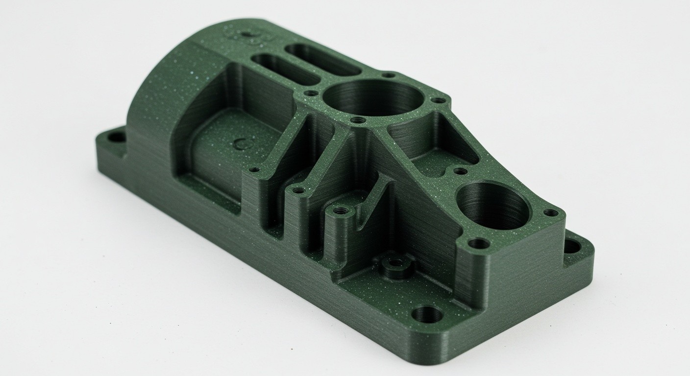 (реалистичная фотография) (Не используй текст и буквы на изображении) : 3d печать, Особенности изготовления изделий из металла с порошковым покрытием