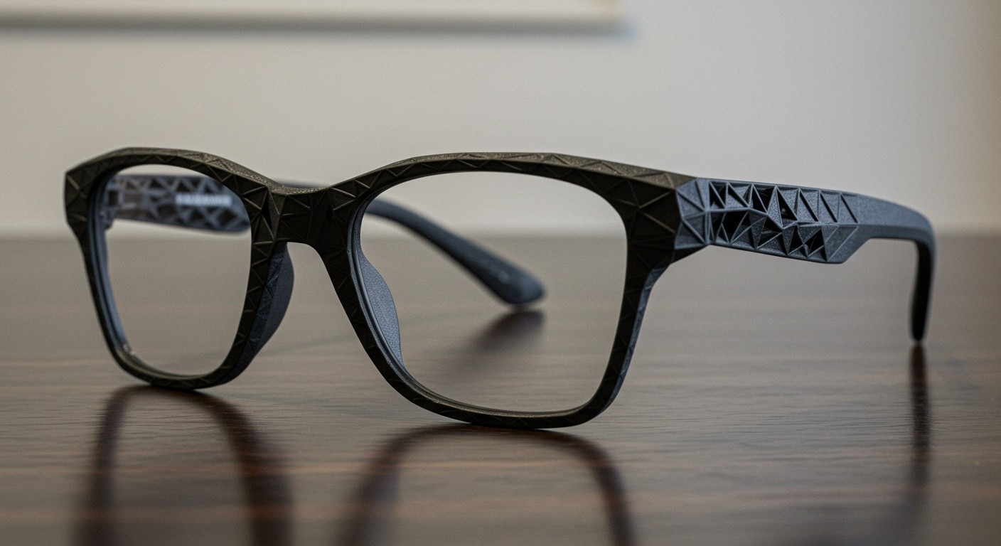 Процесс 3D-печати очков на современном оборудовании 3D-печать очков — современное оборудование