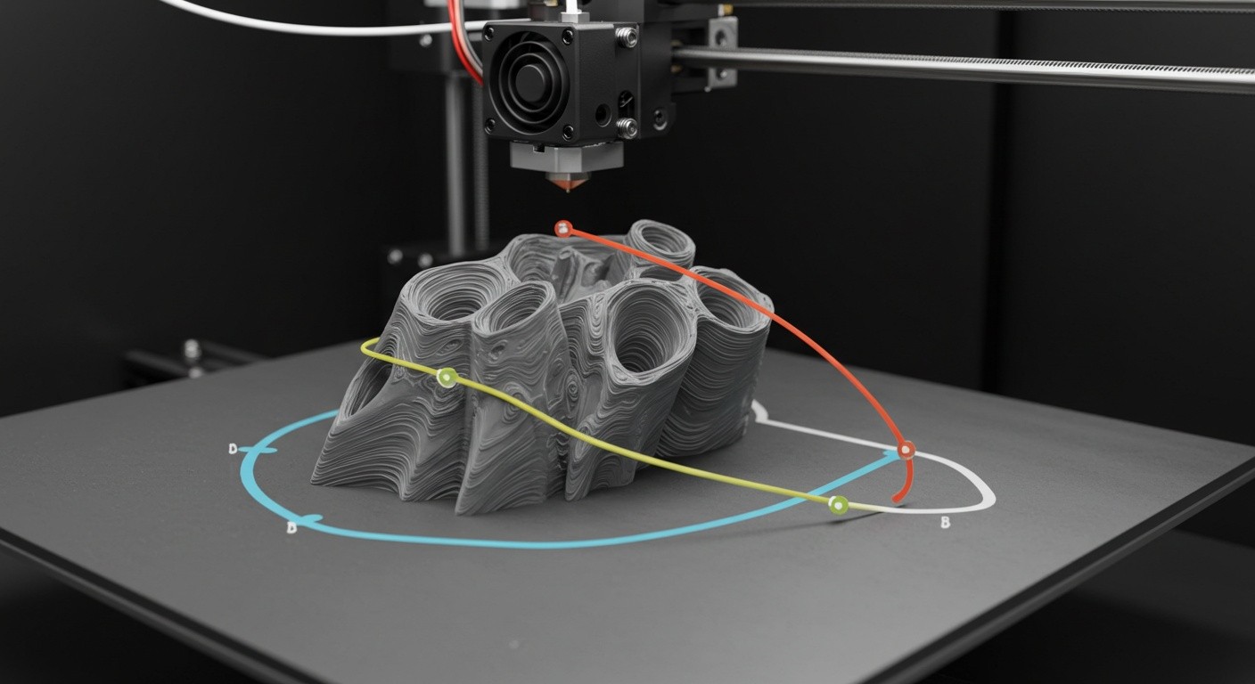 Технология оптимизации траекторий в 3D-печати Оптимизация траектории послойной печати