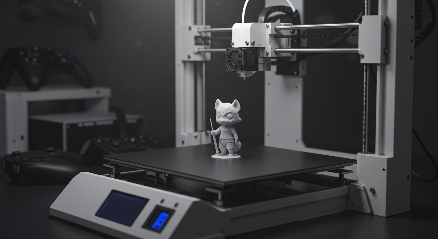 Современные игровые аксессуары, созданные с помощью 3D-печати 3D-печать игровых аксессуаров