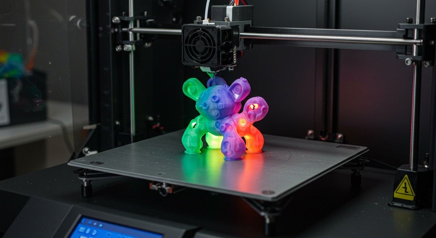 Игрушка с LED-подсветкой