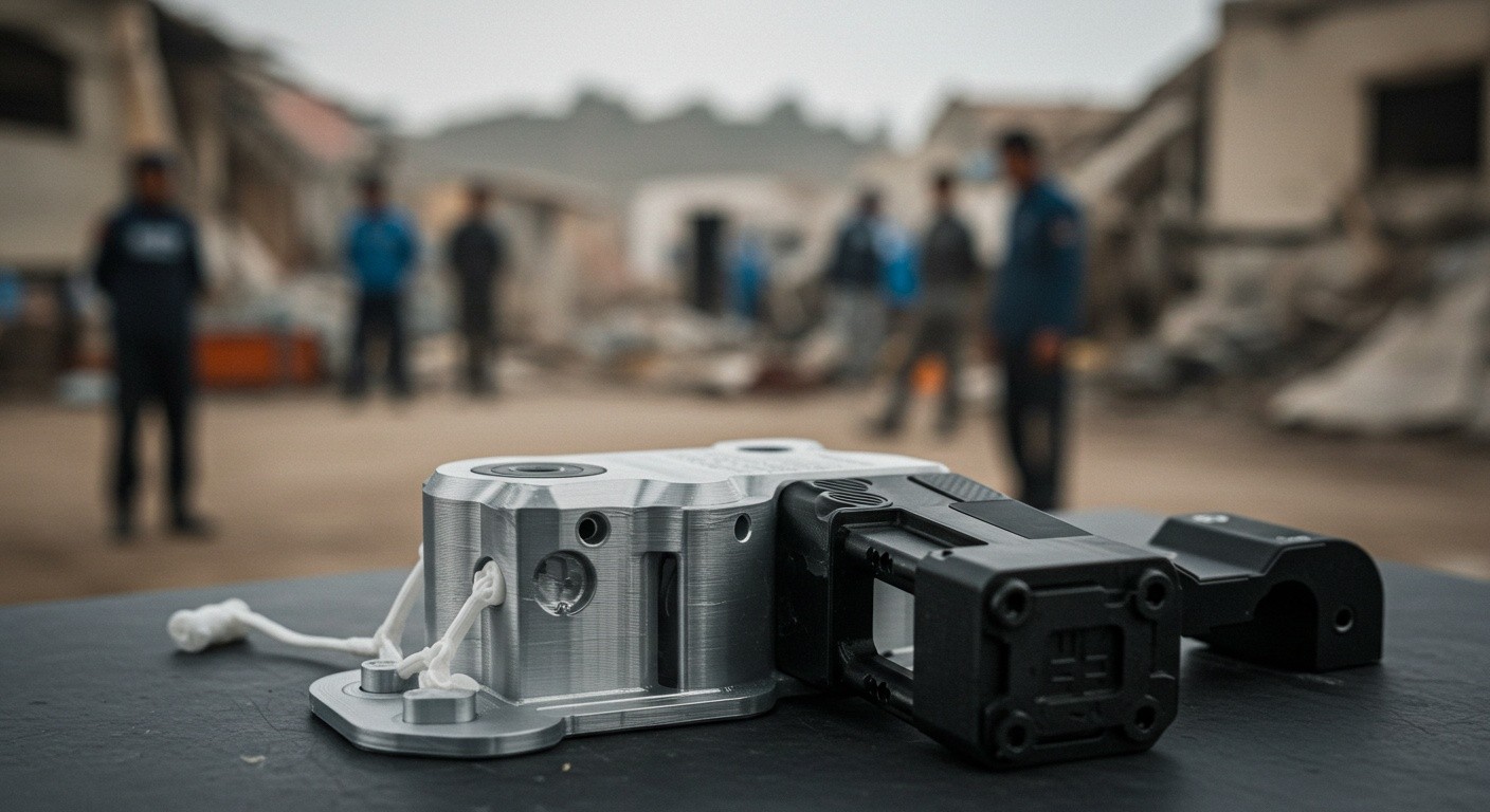 (реалистичная фотография) (Не используй текст и буквы на изображении) : 3d печать, 3D-печать и медицина катастроф