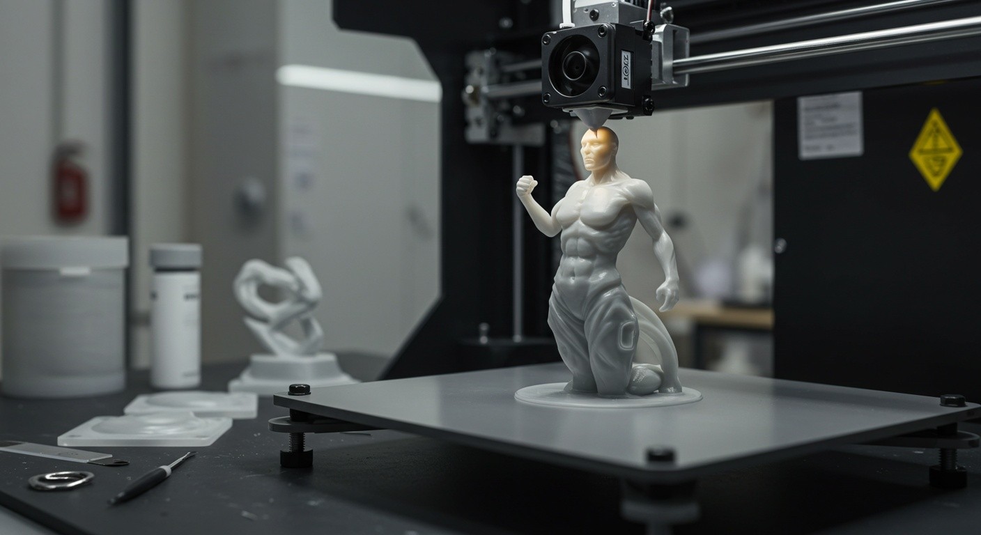 Процесс изготовления фигурок из силикона и резины