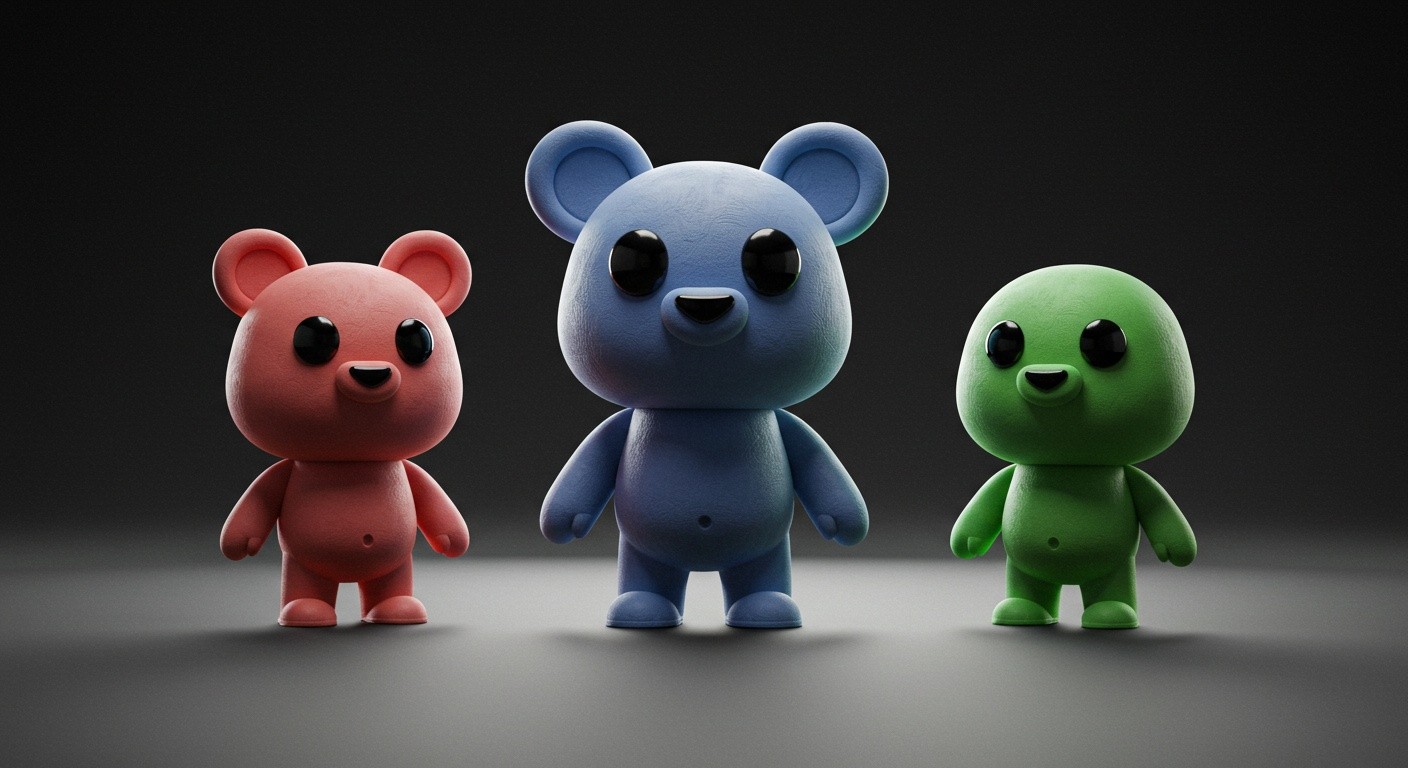 Игрушки с PLA и TPU