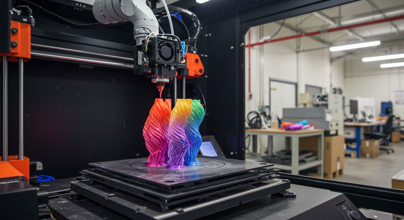 Декоративные изделия из металлопластика на производстве