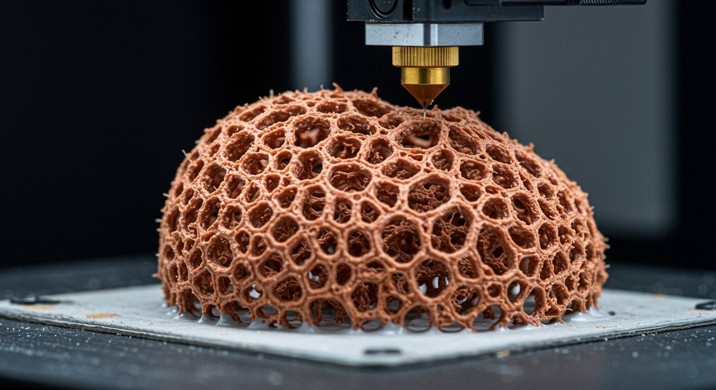 Органические структуры, созданные послойной печатью Послойная печать органических структур