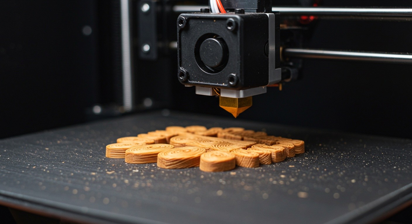 Гибридные материалы для 3D-печати сувениров