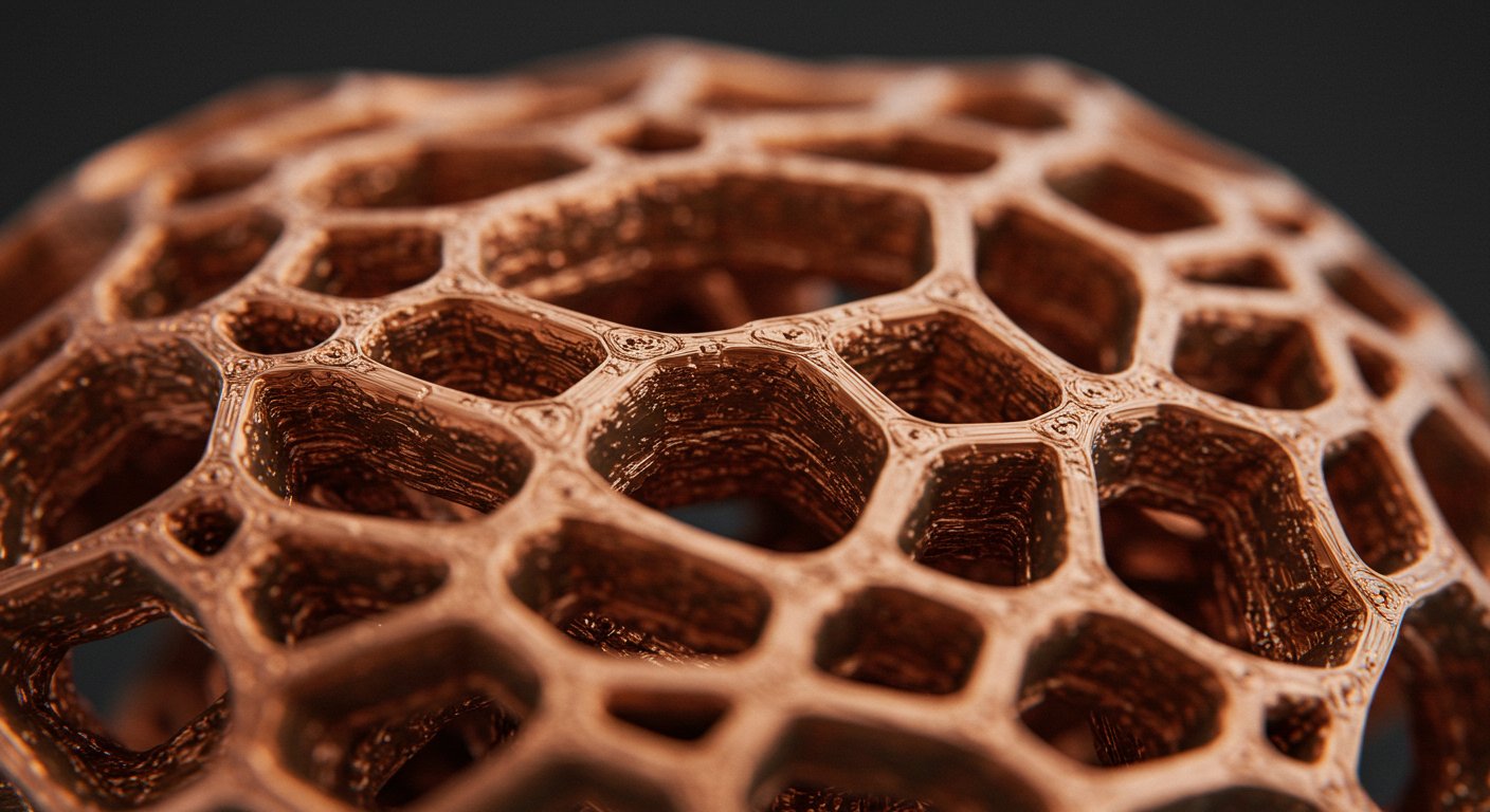 Художественное изделие из меди с гравировкой