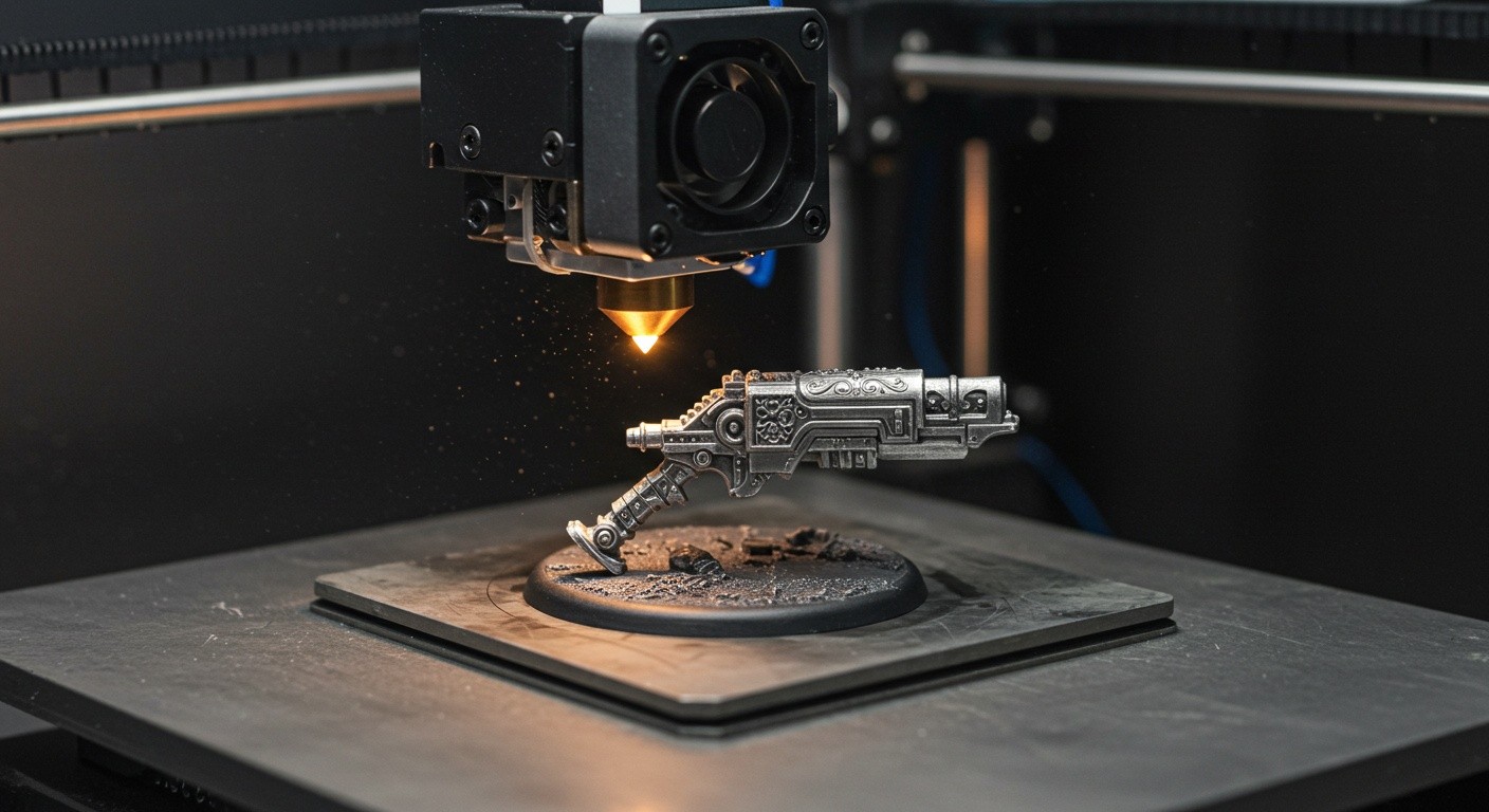 (реалистичная фотография) (Не используй текст и буквы на изображении) : 3d печать, Как создать уникальные статуэтки из металла с гравировкой