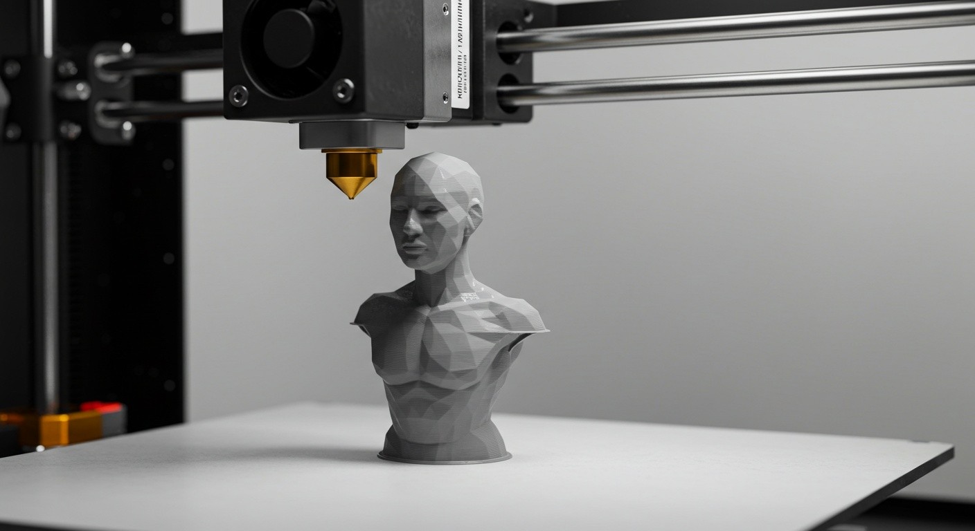 Низкополигональная фигура