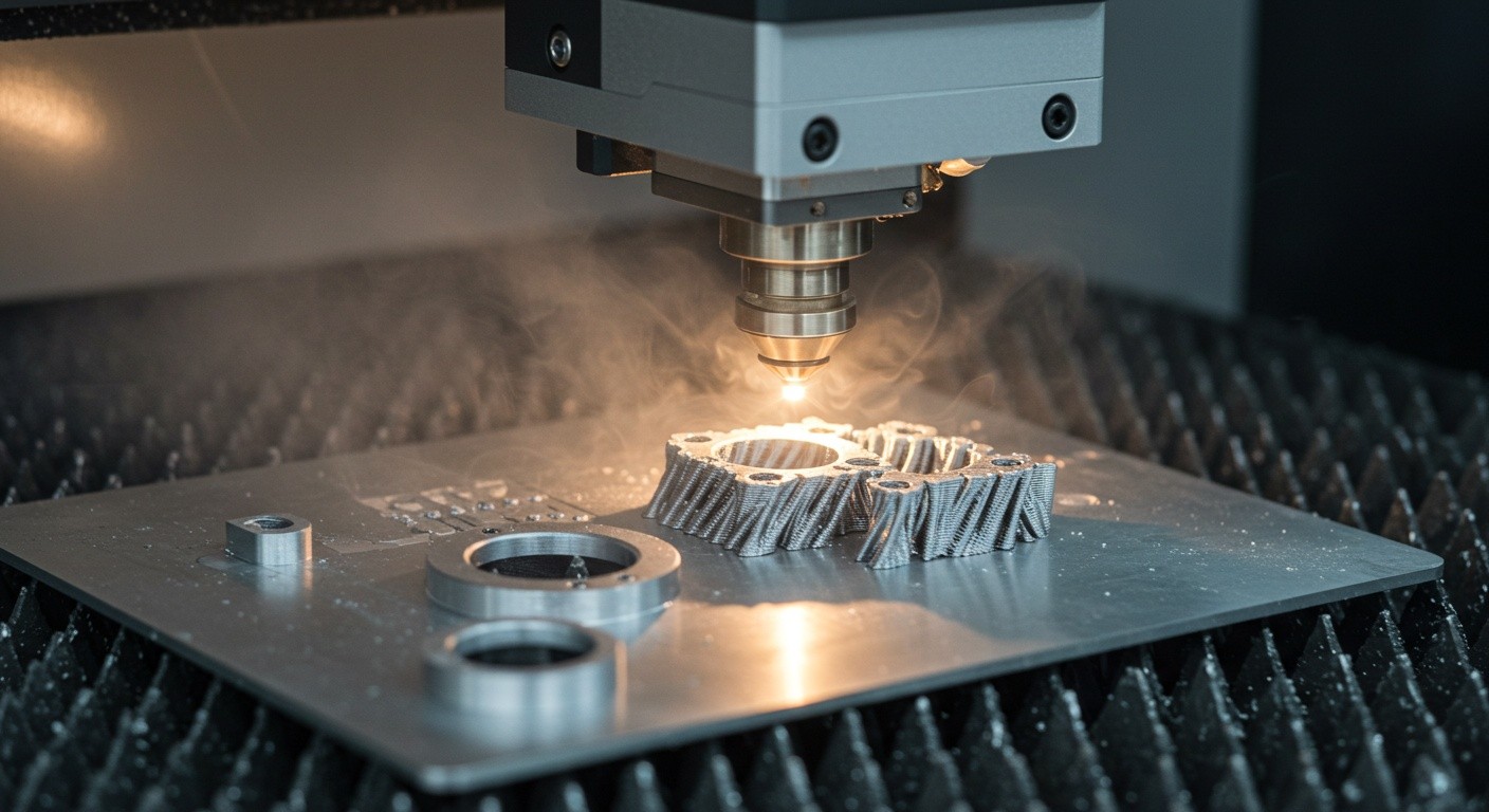 Процесс лазерной резки алюминиевых деталей Лазерная резка алюминия на современном оборудовании