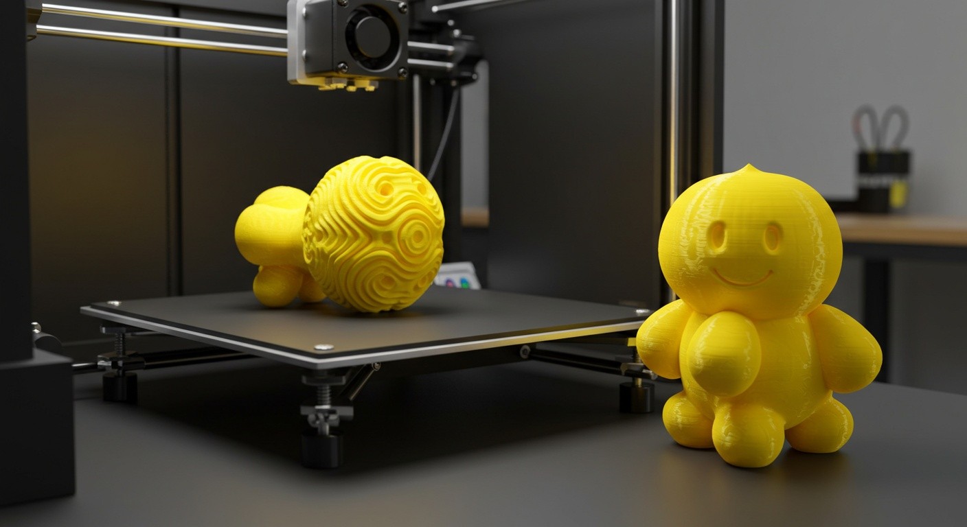 (реалистичная фотография) (Не используй текст и буквы на изображении) : 3d печать, Печать игрушек-антистрессов