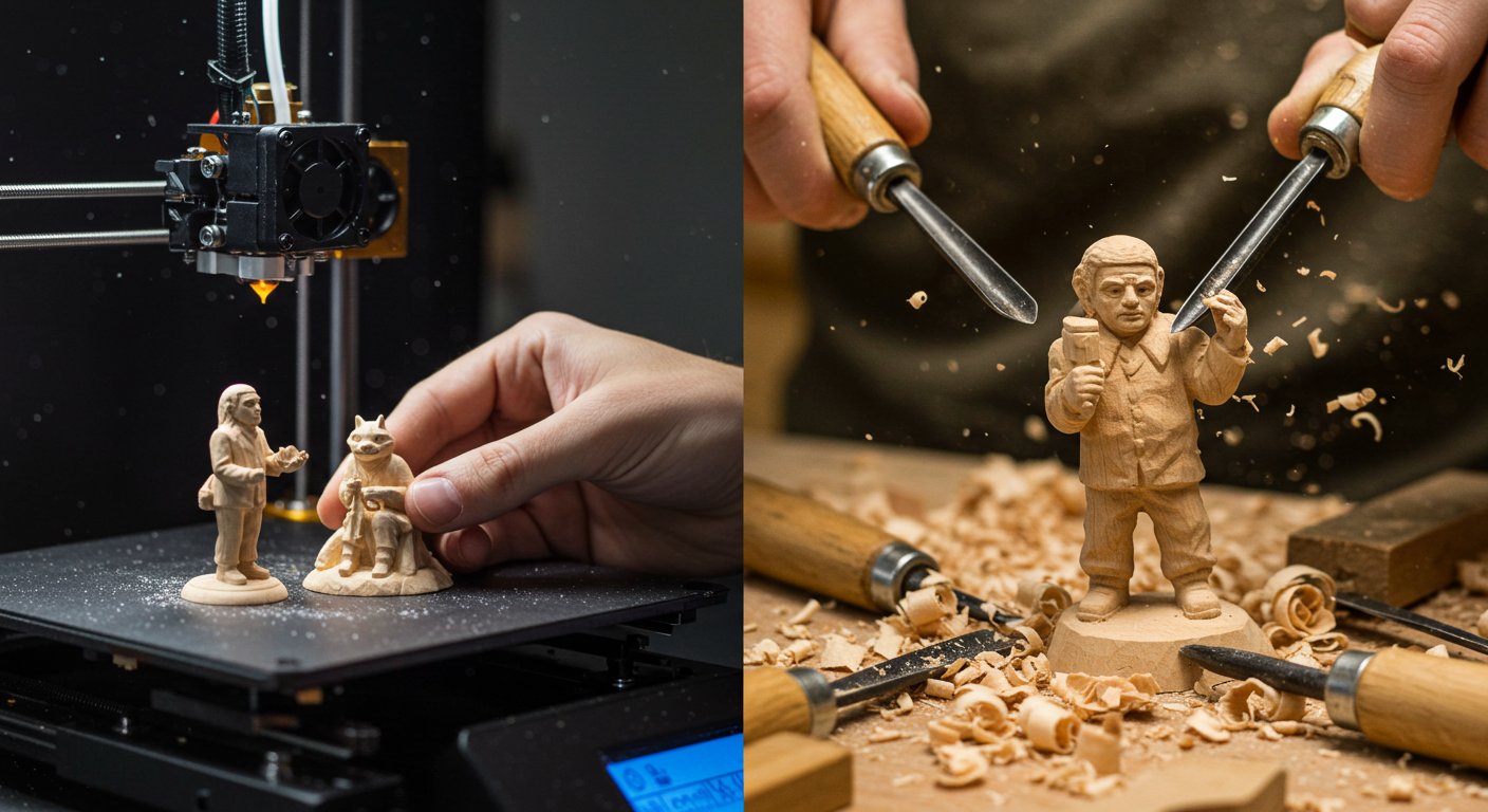 Резьба по дереву создание фигурок