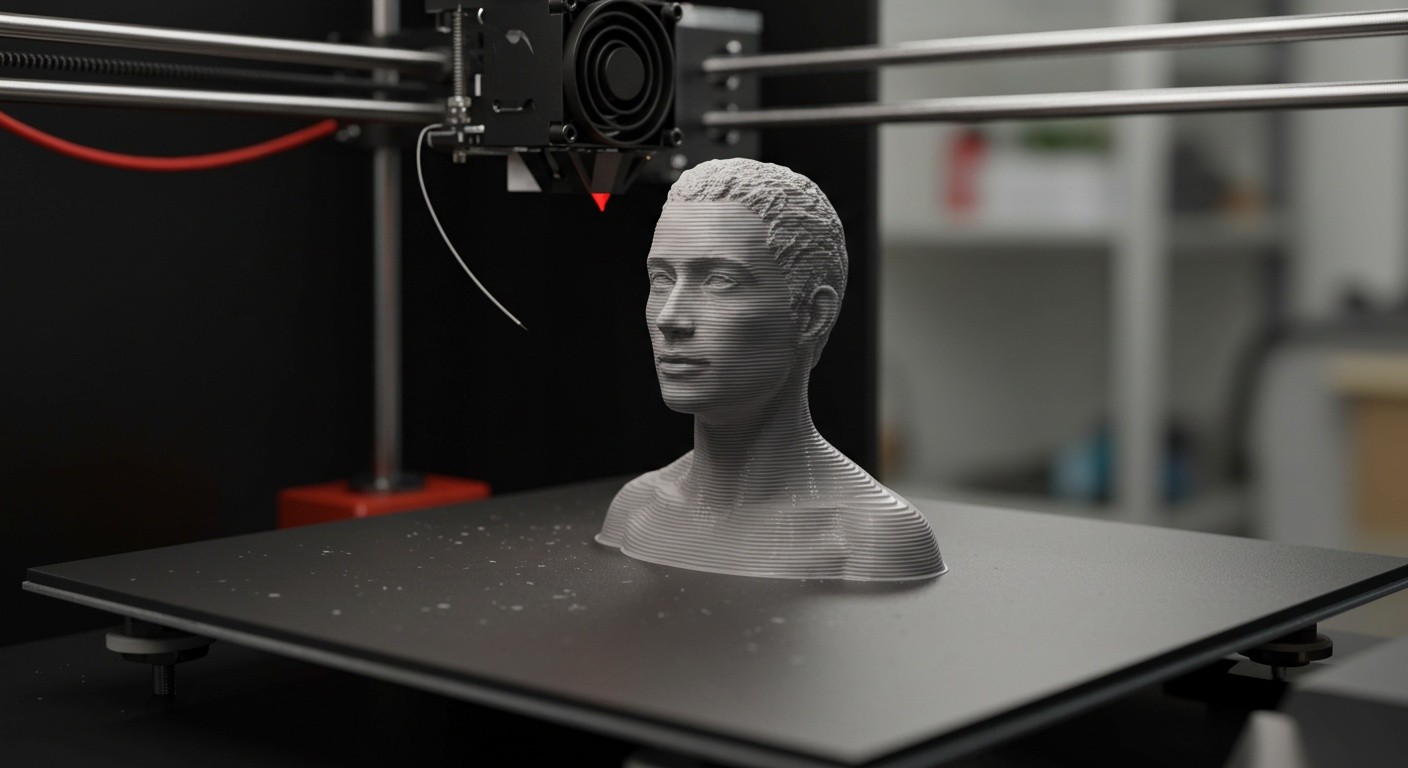 Создание фигурки по 3D-скану человека