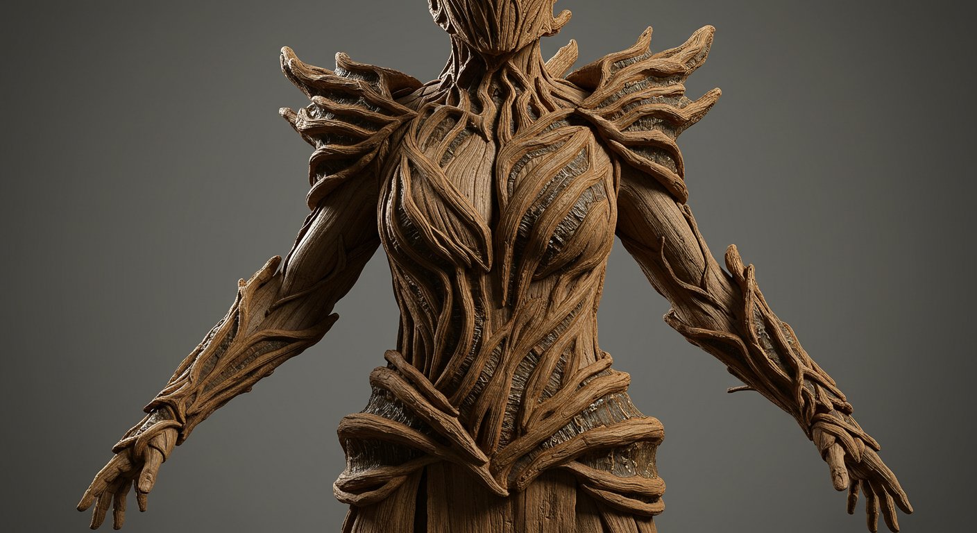 (реалистичная фотография) (Не используй текст и буквы на изображении) : 3d печать, Напечатанные костюмы