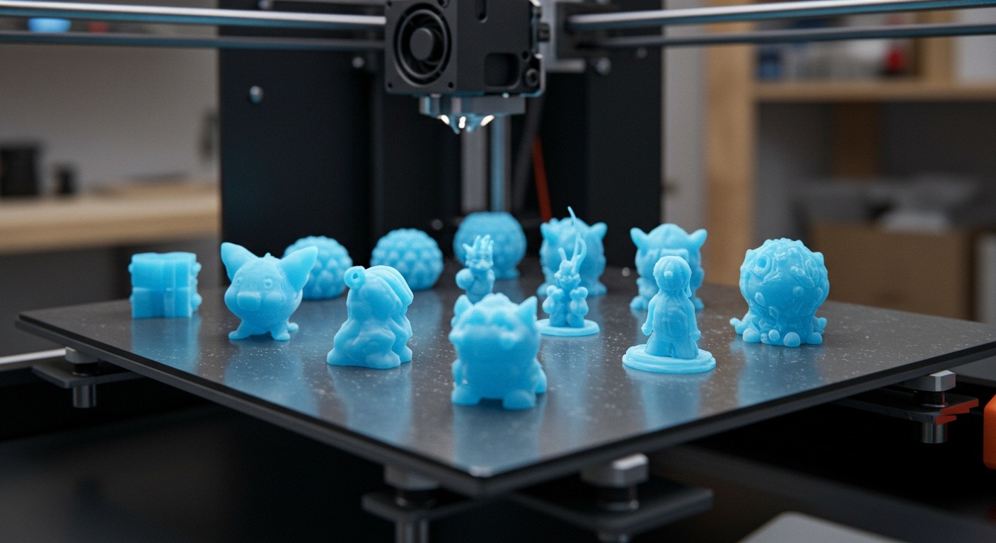 (реалистичная фотография) (Не используй текст и буквы на изображении) : 3d печать, Создание сувениров для коллекционных серий