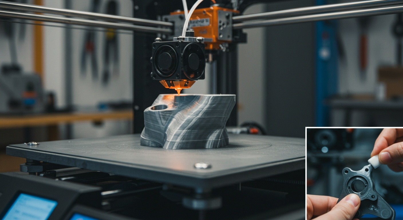 Постобработка 3D-печатных деталей Постобработка 3D-печатных деталей