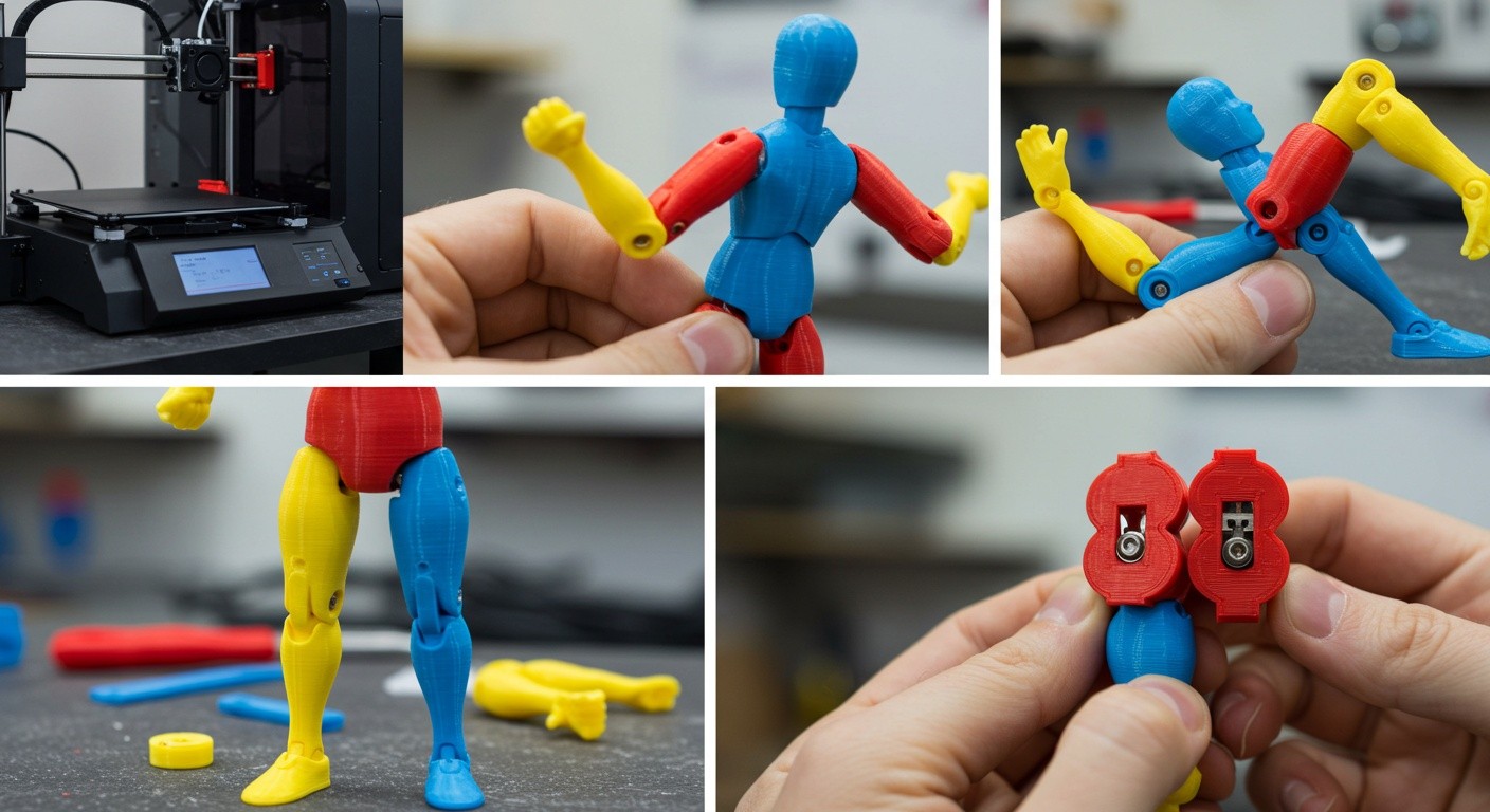 Фигурки с подвижными суставами