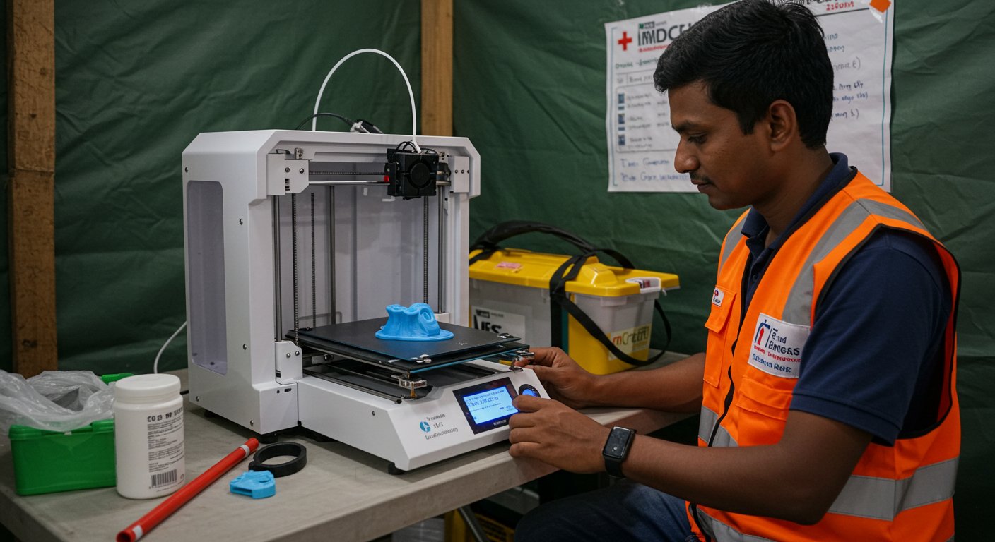 3D-печать в гуманитарных миссиях: мобильное оборудование