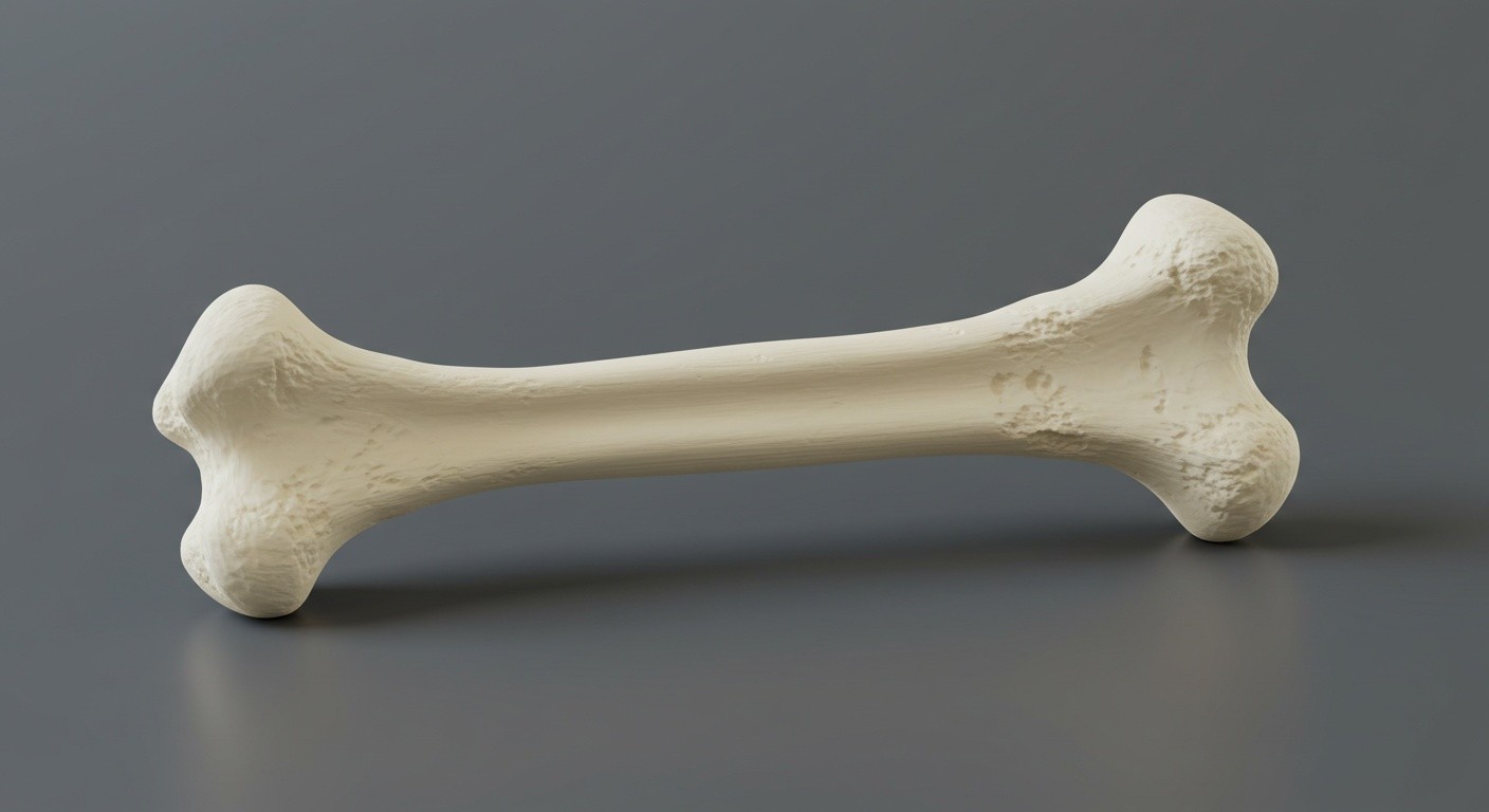 (реалистичная фотография) (Не используй текст и буквы на изображении) : 3d печать, Напечатанные искусственные кости