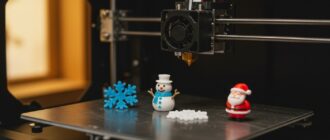 (реалистичная фотография) (Не используй текст и буквы на изображении) : 3d печать, Создание сувениров для новогодних праздников