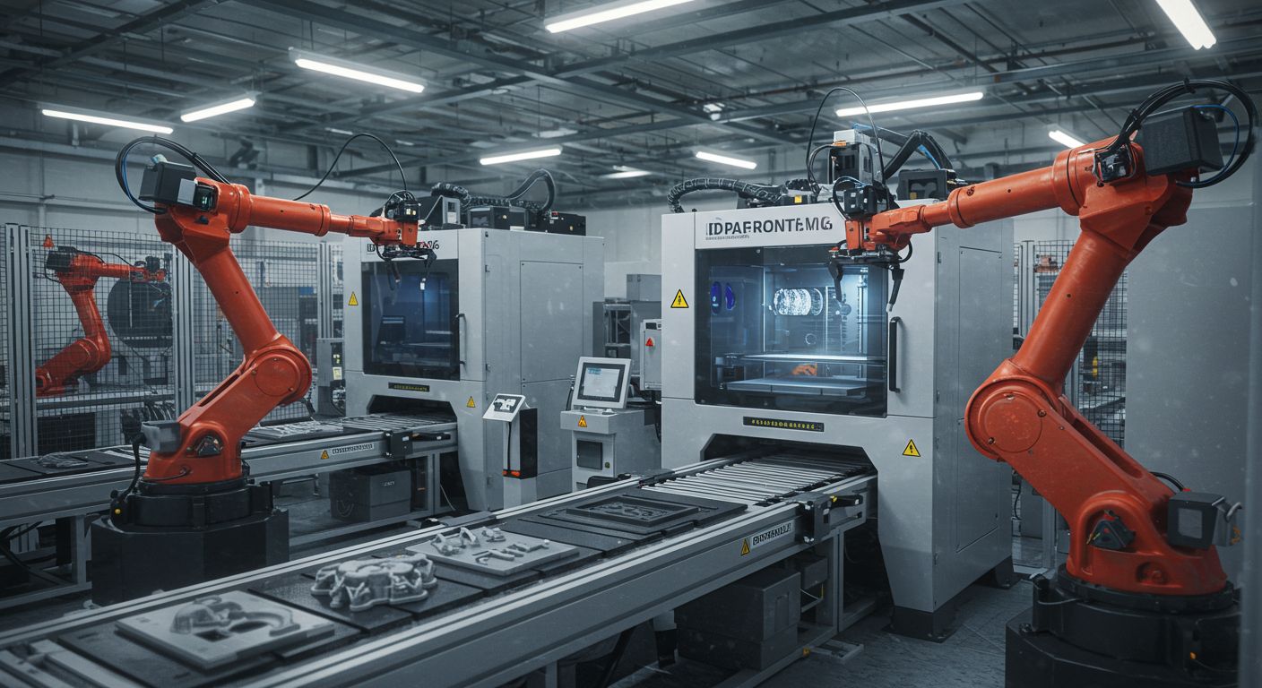 3D-печать на роботизированной фабрике