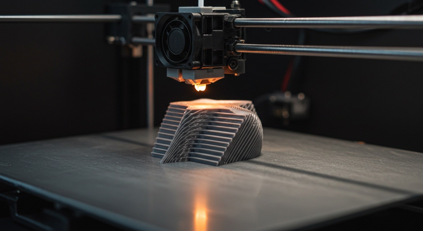 Система охлаждения 3D-принтера с регулируемой скоростью вентилятора