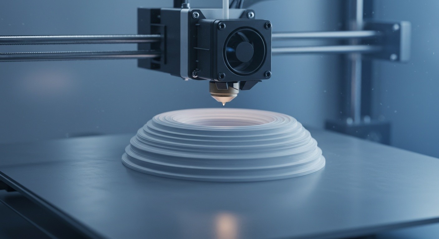 Идеально круглая 3D напечатанная деталь