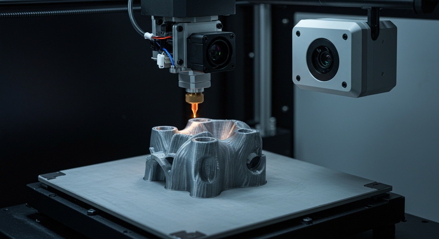 Оптический контроль поверхности при послойной печати