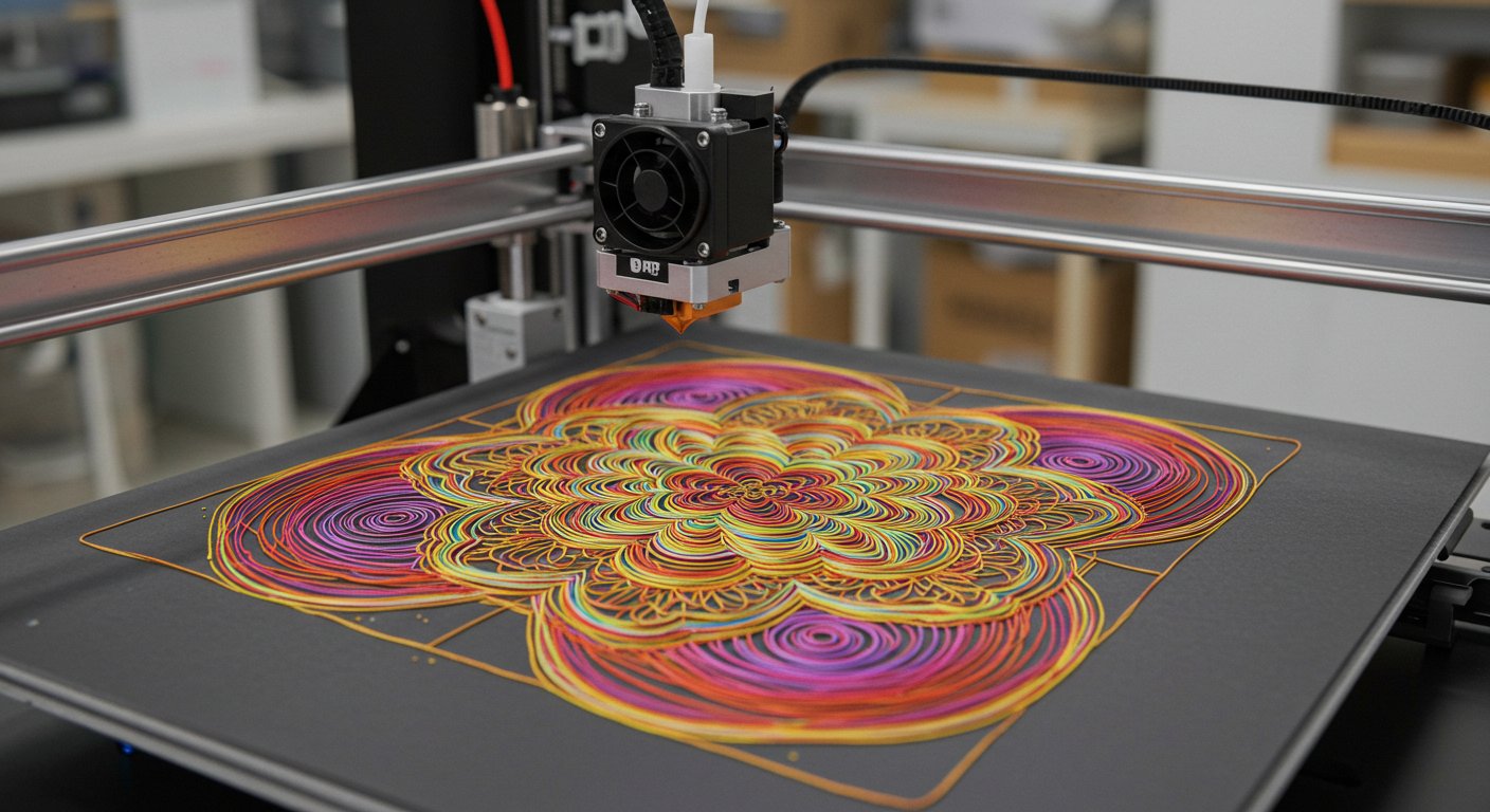 3D-печать текстиля с объемными узорами