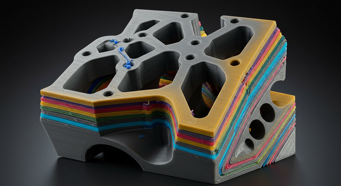 3D печать с растворимыми поддержками Печать с поддержкой растворимых материалов